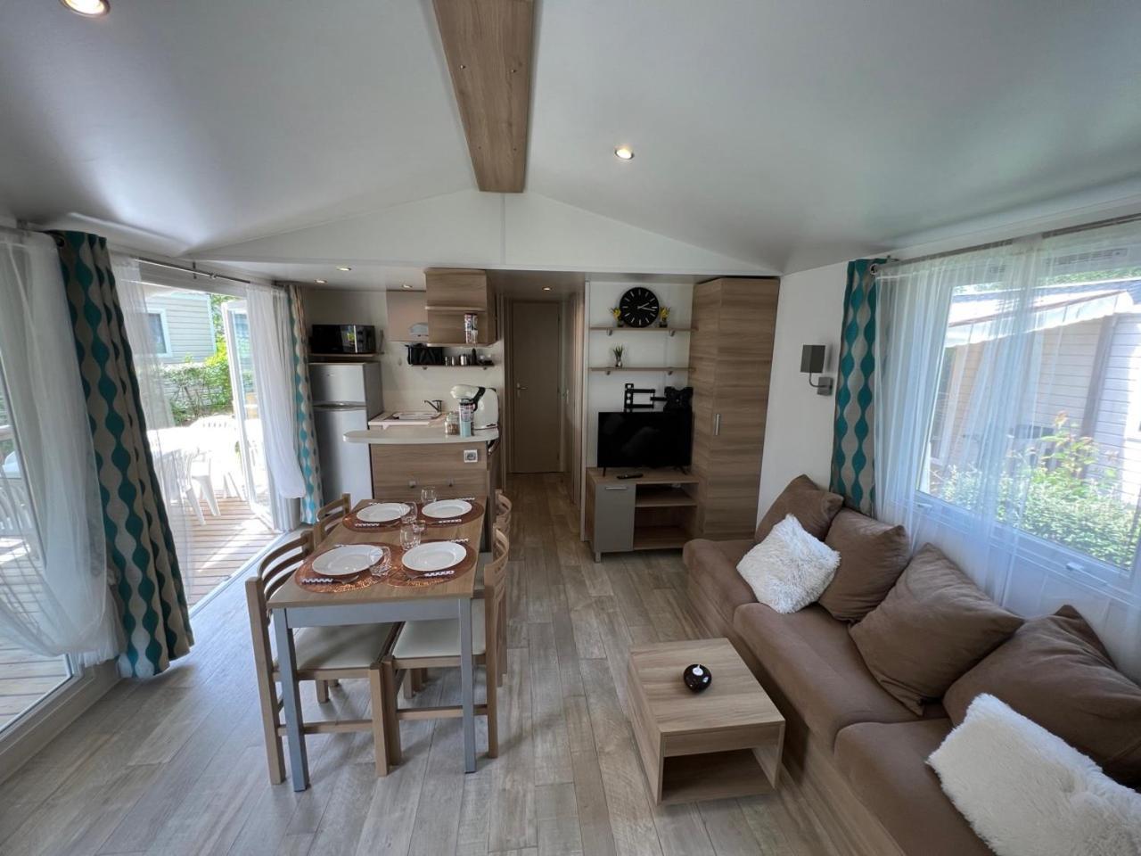 Mobil-Home 4 Etoiles Avec Piscine Proche De Blois オンザン エクステリア 写真